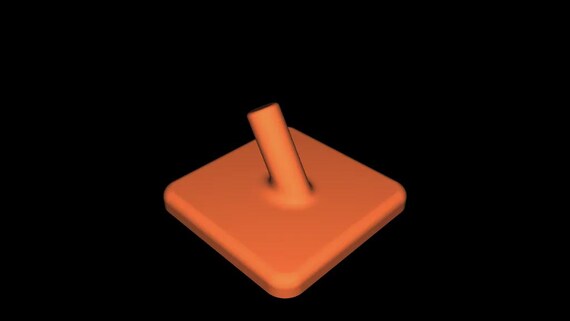 3D Printable Wall Hook thumbnail 4