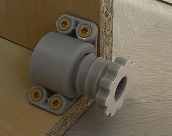 Adjustable Cabinet Foot STL | Printable Storage Solution | Instant Download