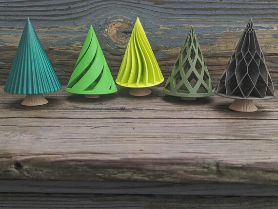 Holiday Miniature Christmas Trees: Multiple Sizes for Winter Decor thumbnail 7