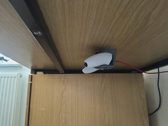 PS5 Controller Holder: Under Table Gaming Organizer thumbnail 3