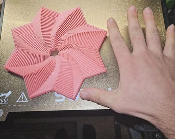 Smooth Spinning Fidget Star | 3D Printable STL File | Digital Download