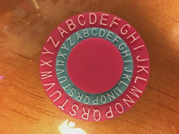3D Printed Secret Code Wheel thumbnail 2