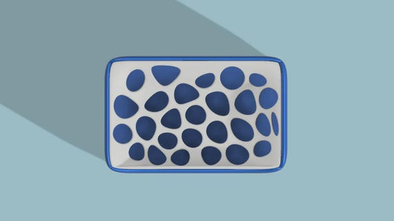Soap Dish Tray: Modern Draining Design (Durable PETG Material) thumbnail 5