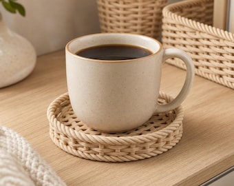 Woven Style Coaster STL | Textured Drink Coaster 3D Print (Digital Download)