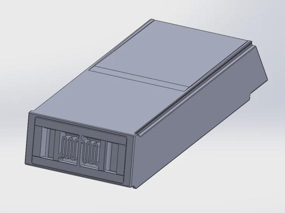 Modular Desk Organizer: Stackable 3D Printable Office Storage thumbnail 3