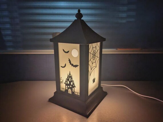 Halloween Lantern: Pumpkin Design with Interchangeable Panels thumbnail 3