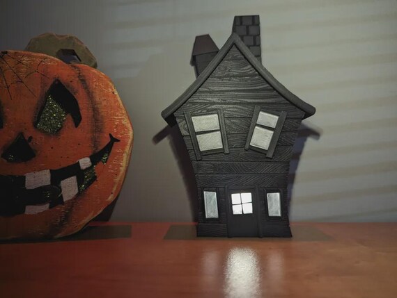 Haunted House Tea Light Holder thumbnail 6