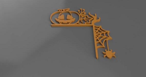 Halloween Door Corner Decor thumbnail 2