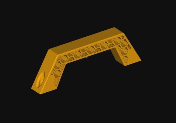 Honeycomb Handle (Printable STL, Commerc Every thumbnail 2