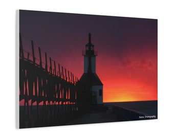 Canvas Wall Art, NOT FULL WRAP, Storms And Sun, Ready To Hang, Canvas Art, Canvas Wall Art Nature