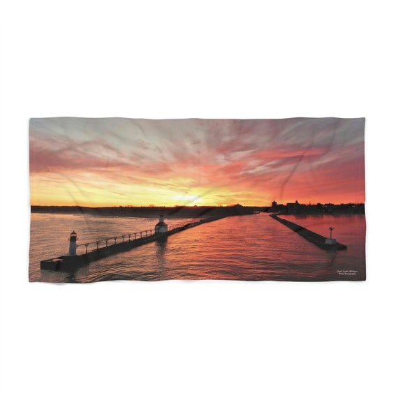 Beach Towel, 50 Percent Cotton 50 Percent Polyester, Large Beach Towel