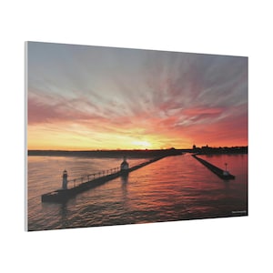 Canvas Wall Art, Not Full Wrap, Golden Sunrise, Ready To Hang, Canvas Art, Canvas Wall Art Nature