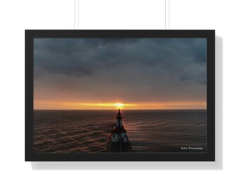 Framed Horizontal Poster, All Lined Up, Ready To Hang, Framed Wall Art, Wall Prints