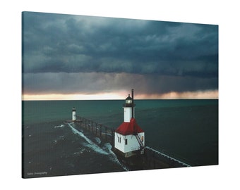 Canvas Wall Art, Full Wrap, A Stormy Sky, Ready To Hang, Canvas Art, Canvas Wall Art Nature