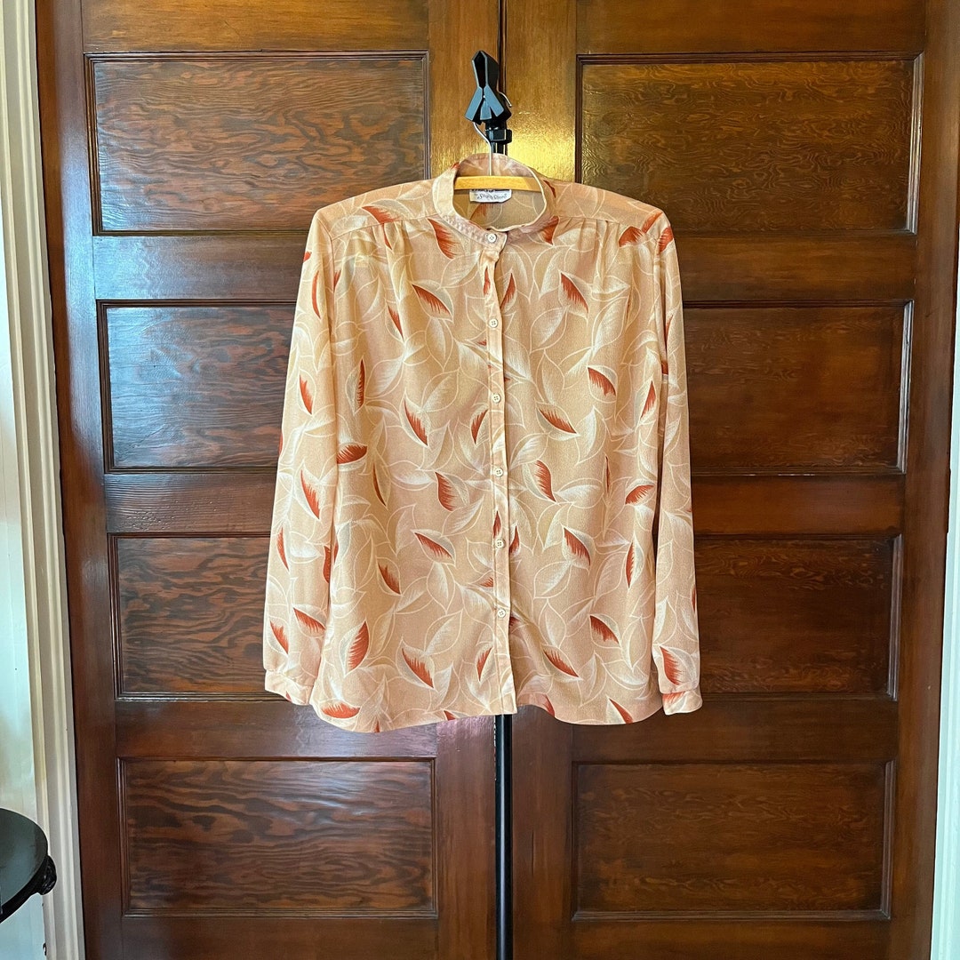 Nude Sheer Wrap Style Sheer Blouse main image 0