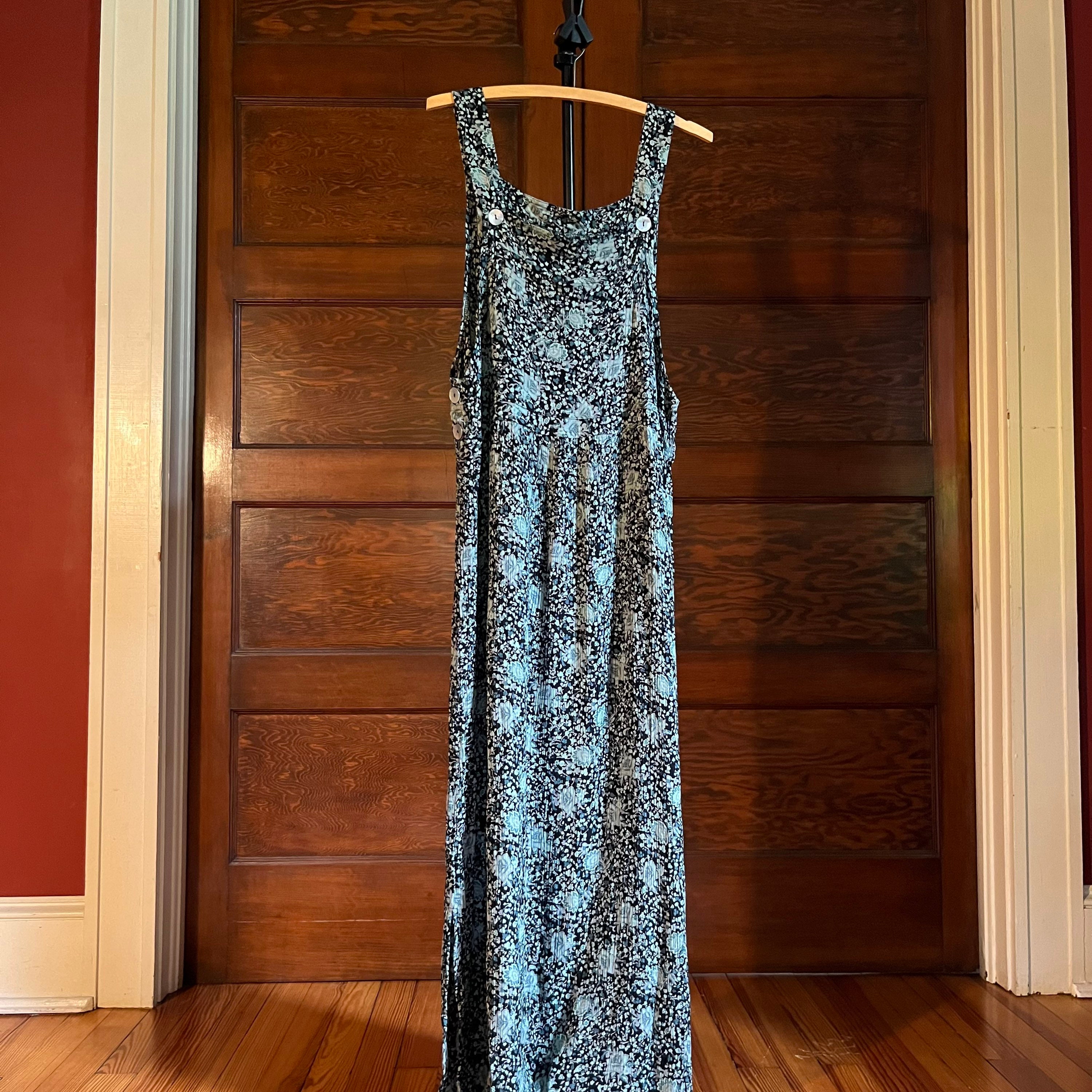 Rabbit Rabbit Rabbit Designs Overall Jumper Maxi Dress Etsy