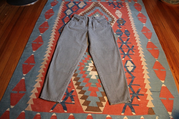 PS Gitano Gray High Waisted Straight Leg Jeans Pr… - image 4