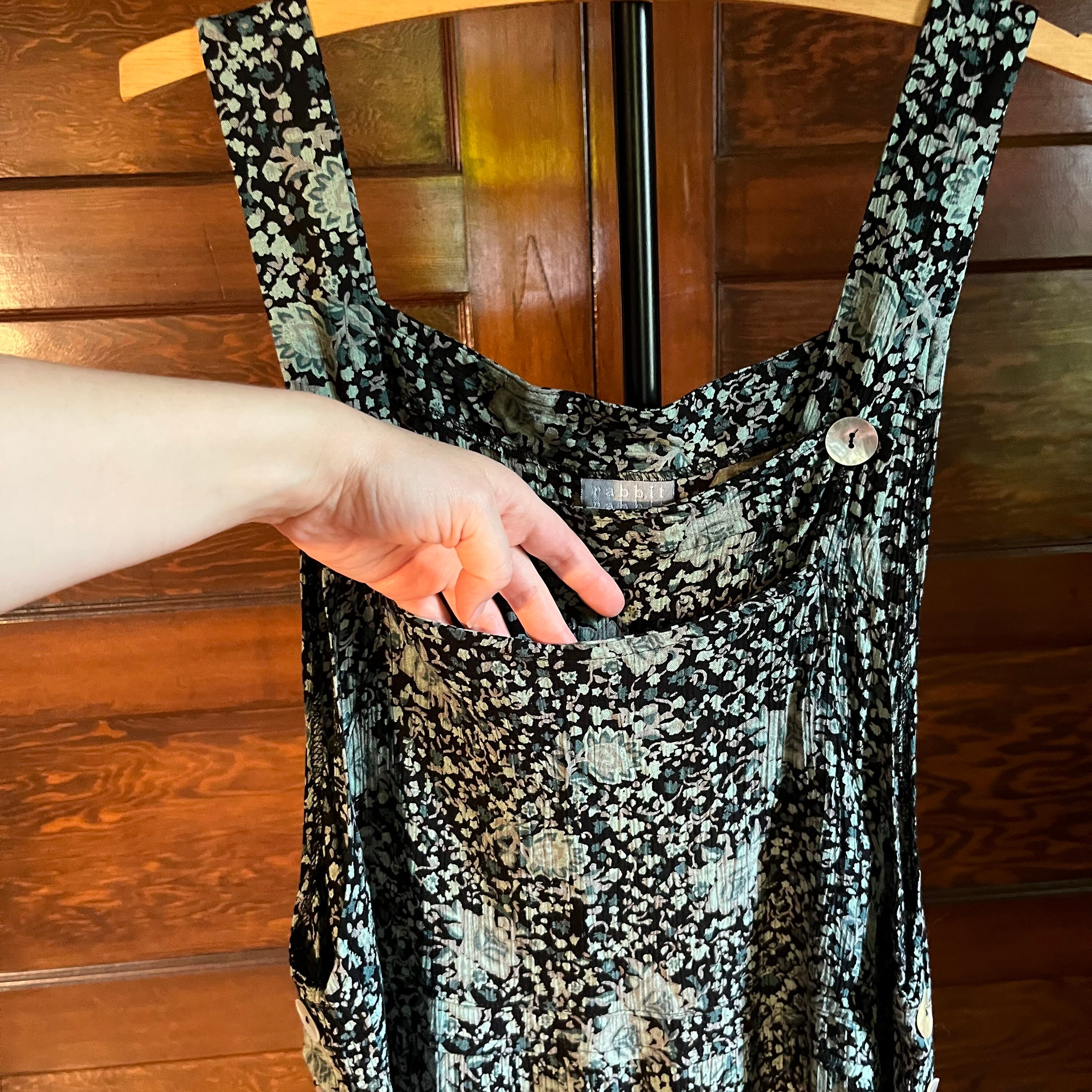 Rabbit Rabbit Rabbit Designs Overall Jumper Maxi Dress Etsy