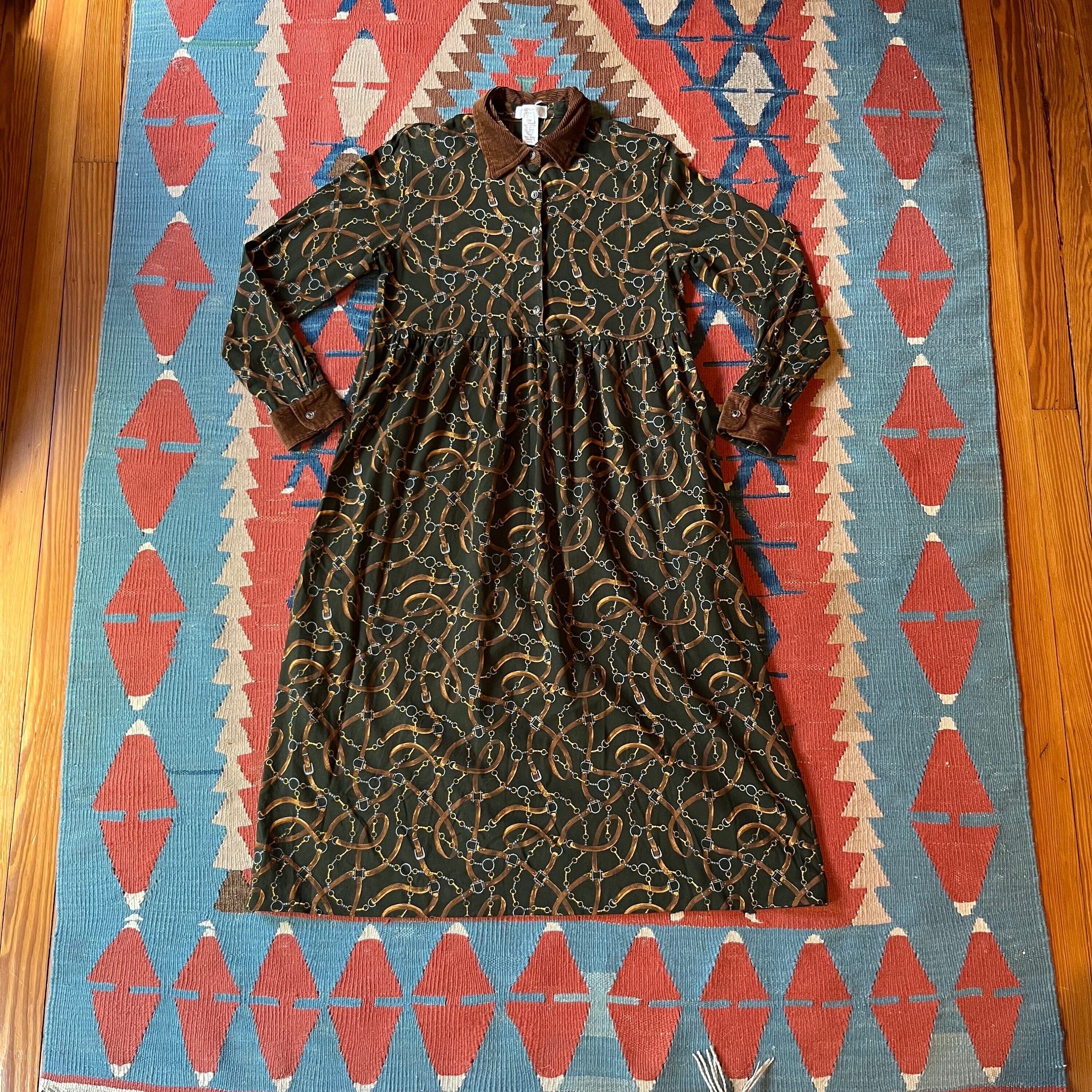 Horse Print Maxi Dress - Etsy
