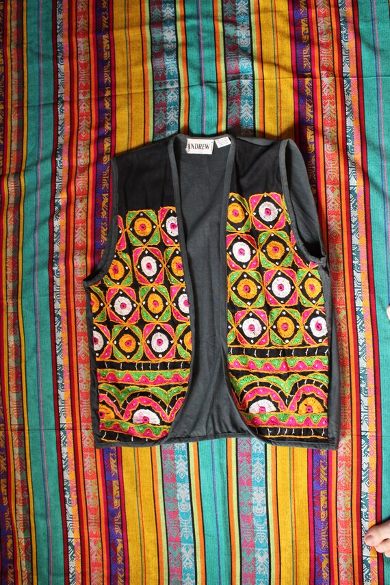 Andrew Sports Embroidered Vest