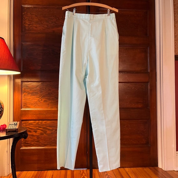 Mint Trousers by Chic 70s Lightweight 30”waist ta… - image 4