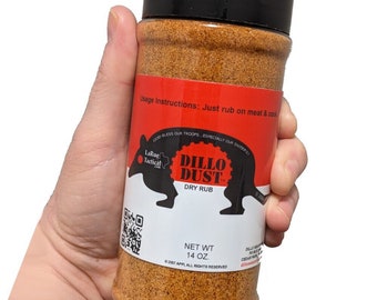 14 oz LaRue Dillo Dust Dry Rub Seasoning