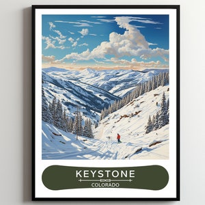 Keystone, Colorado  4K Skiing Trip 