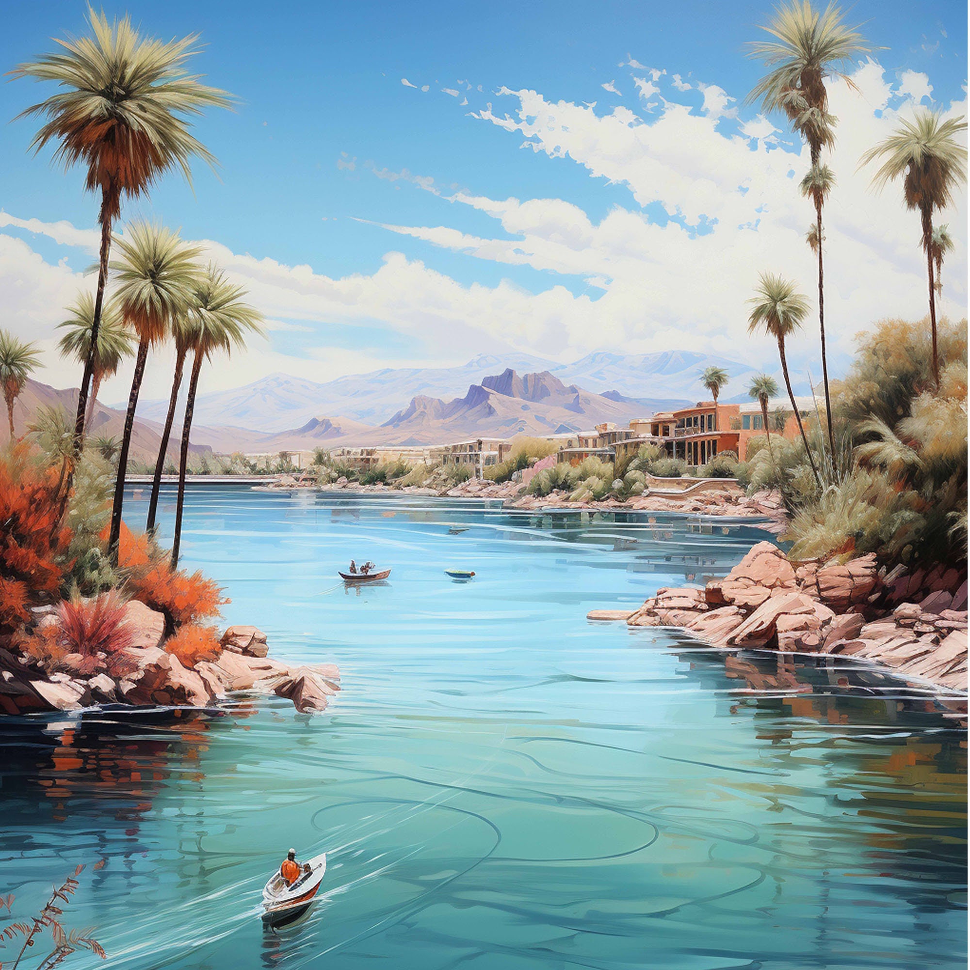 Lake Havasu Travel Print Wall Art Lake Havasu Wall Hanging Home Décor