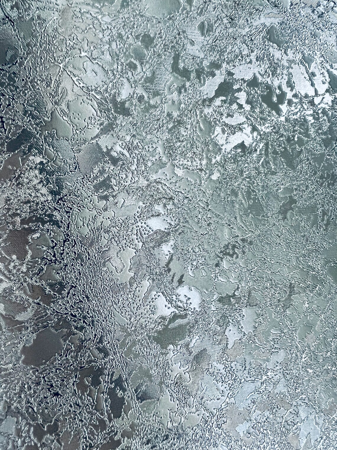 Silver Foil Wallpaper - Etsy