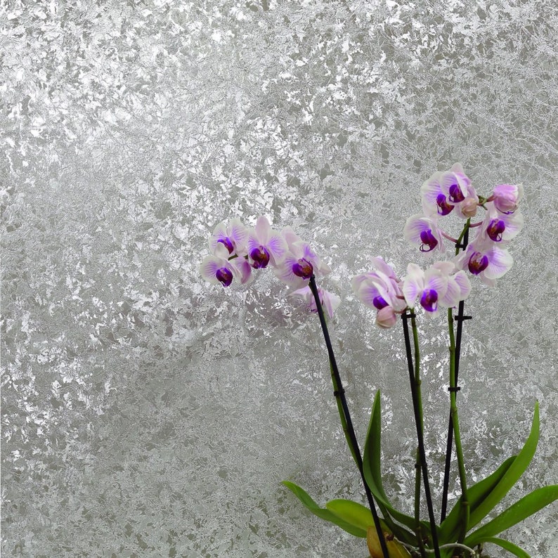 Silver Foil Wallpaper - Etsy