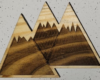 Mountains Fridge Magnet