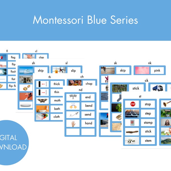 Montessori Blue Series | Language