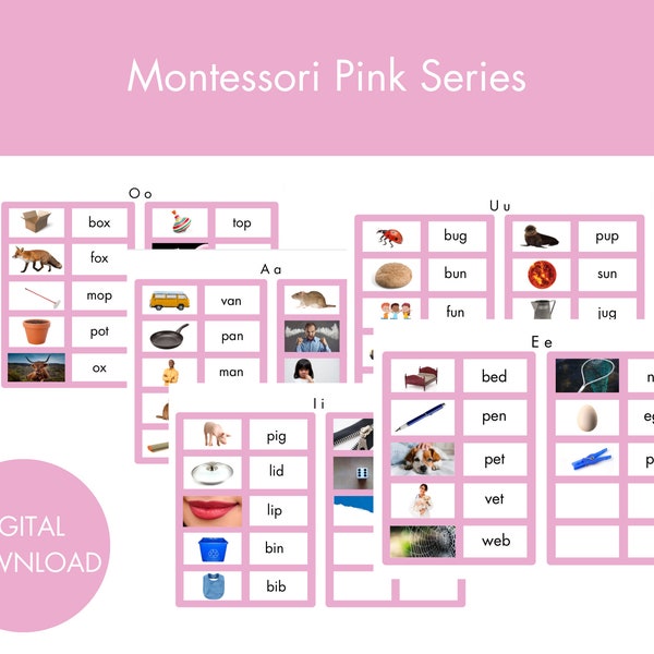 Montessori Pink Series