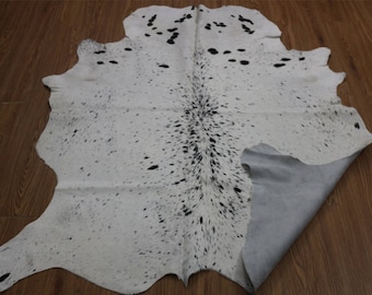 Tappeti in pelle di mucca Tappeti in pelle di mucca in bianco e nero Tappeti ottomani in pelle di mucca, Tappeti fatti a mano, Tappeto per soggiorno , Regalo di arredamento per la casa