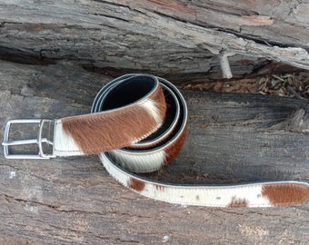 Custom Handmade Belt for Husband - Cowhide Leather belt - Personal Men Belt - Leather Belt Gift for Husband