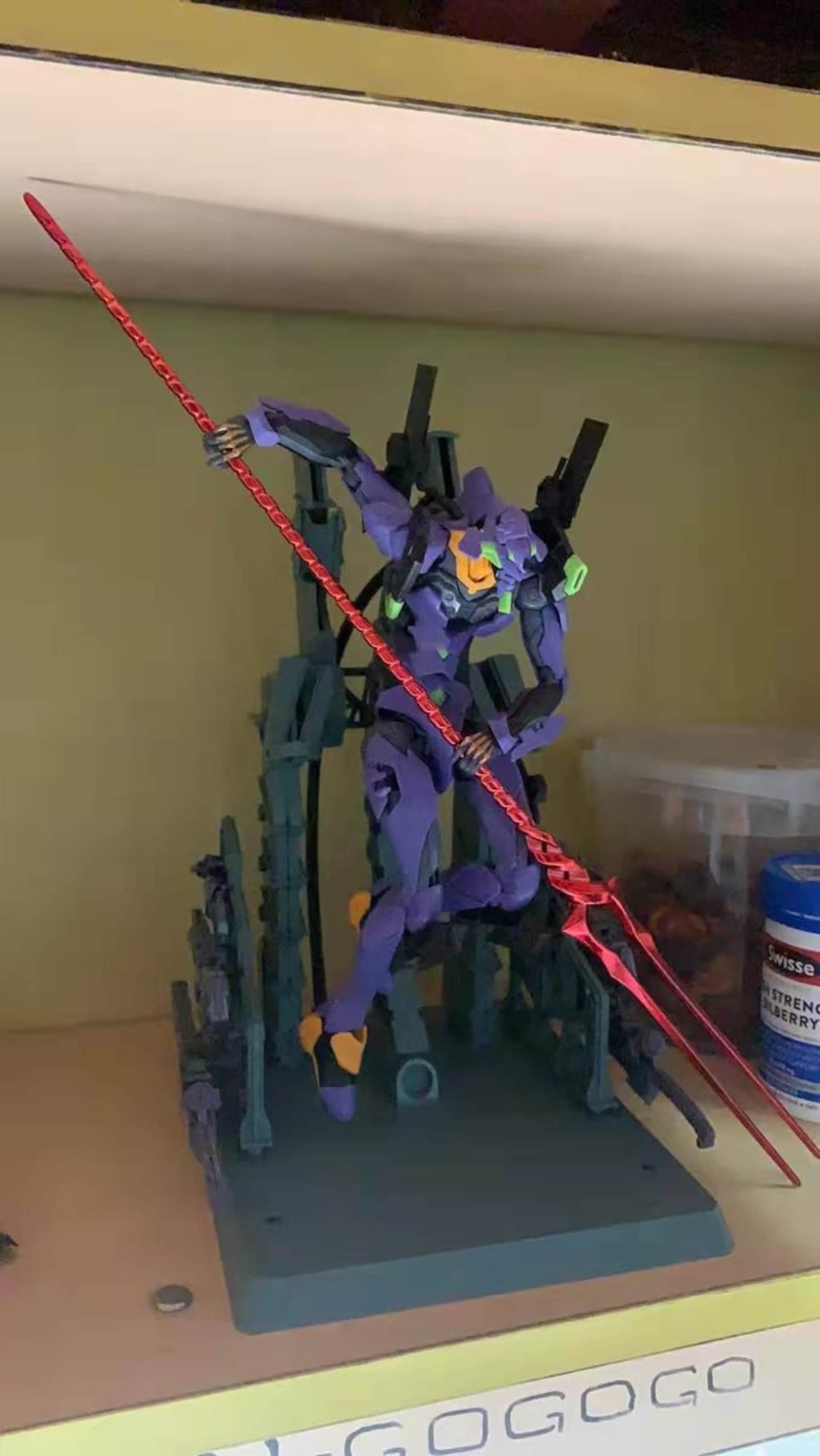 KIT Spear of Longinus Evangelion EVA Spear Lance of Longinus Etsy