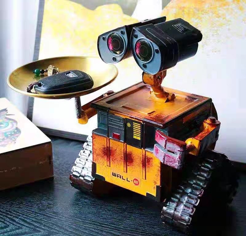 Walle Metal Robot With Tray the Movie Wall.e Robot for Etsy
