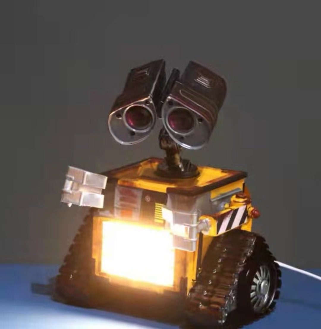 Buy Wall-e Metal Robot Lamp, the Movie Wall.e Robot for Collection, Wall E  and Eve Robot,unique Gift Online in India 
