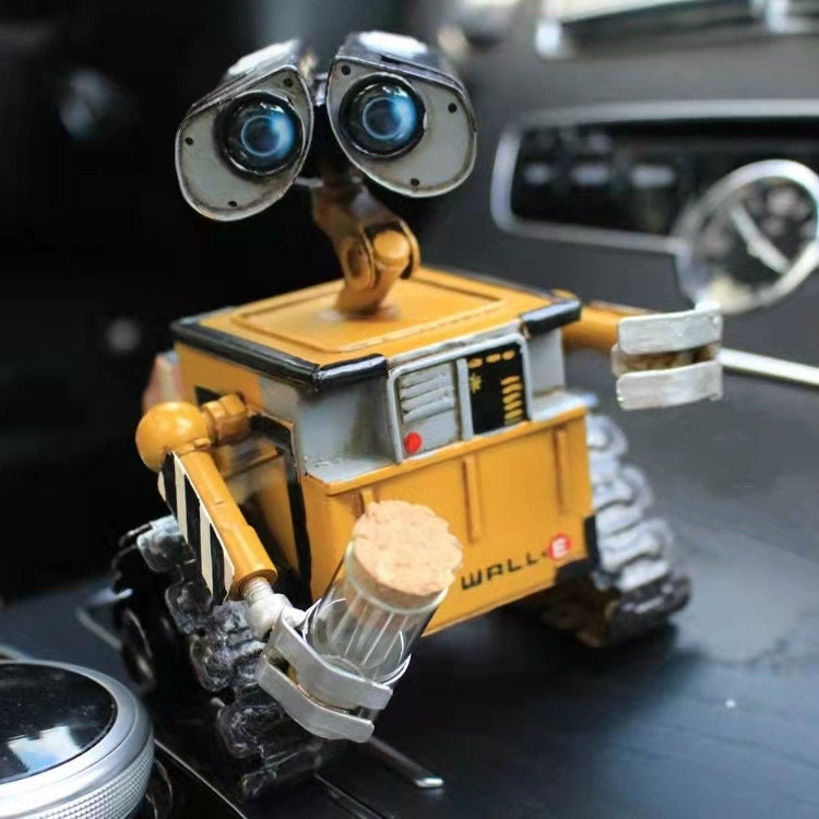 Handmade Mini Wall-e Robot Figure, With Backpack - Etsy