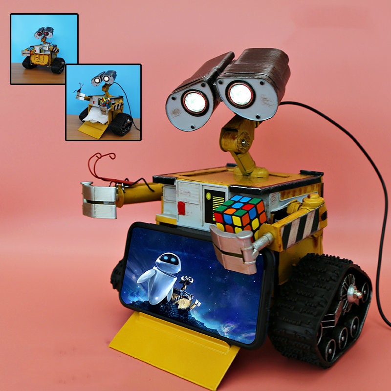 Pink Walle Metal Robot The Movie Robot For