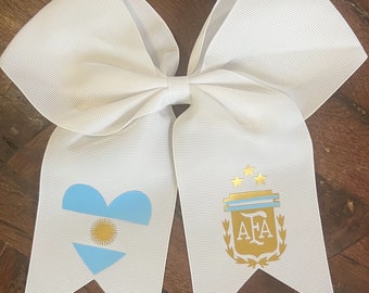 Argentina soccer bow