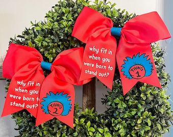 Dr. Seuss bow