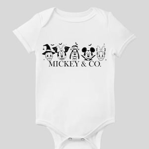 Halloween Disney Characters onesie