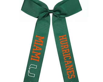University of Miami bow