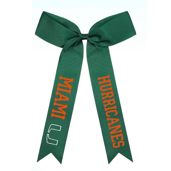 University of Miami bow