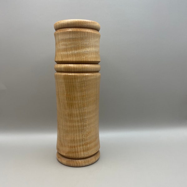 Handmade Peppermill | Curly Maple Pepper Grinder | Great Housewarming Gift | Christmas Gift | Gift for Cook in the Family
