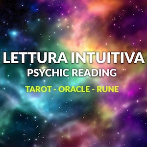 Lettura Tarocchi, Oracoli e Rune | Consulti Spirituali Intuitivi | 1 domanda