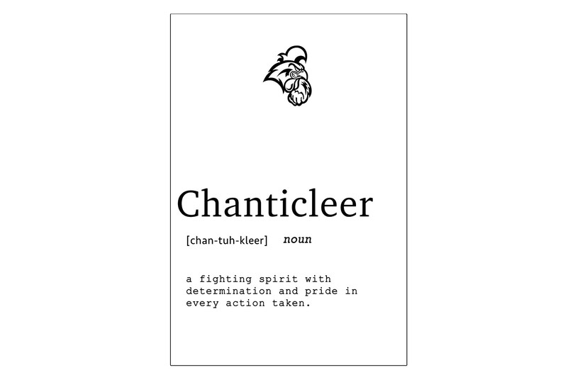 Chanticleer Definition Print Etsy