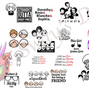 Pacote SVG Golden Girls