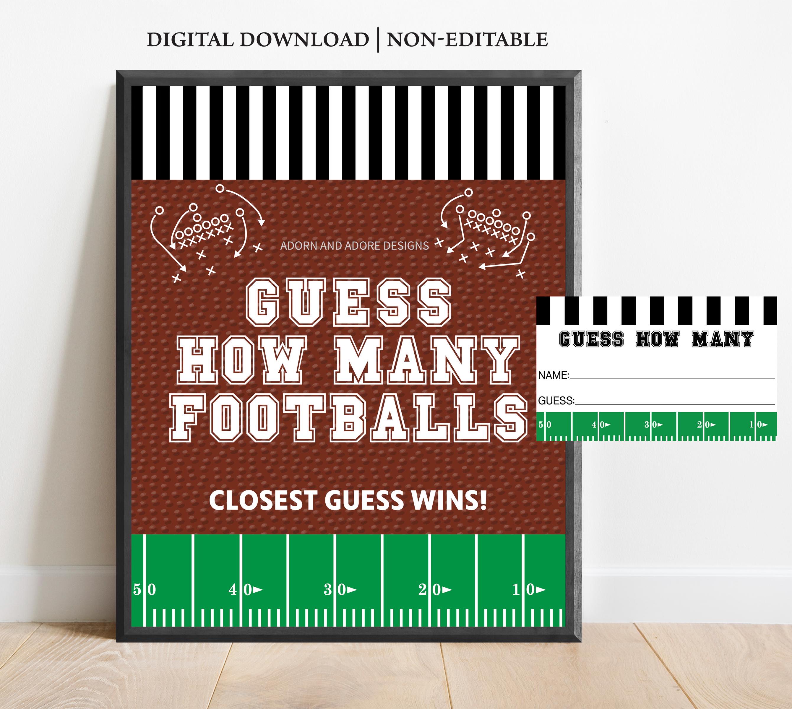 Super Bowl Guessing Game